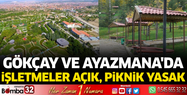 Gökçay ve Ayazmana'da işletmeler açık