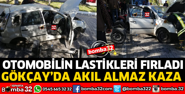 GÖKÇAY YOLUNDA KAZA