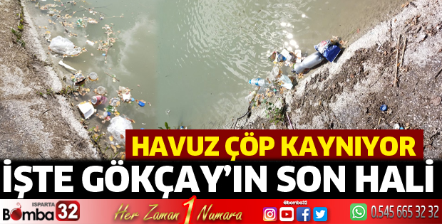 Gökçay'da havuzun son hali