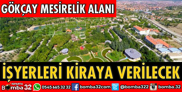 GÖKÇAY'DAKİ DÜKKANLAR KİRAYA VERİLECEK