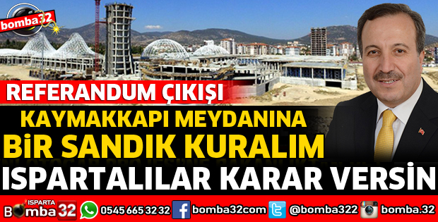 GÖKGÖZ'DEN REFERANDUM ÇIKIŞI!