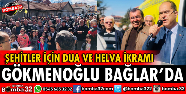 GÖKMENOĞLU BAĞLAR MAHALLESİNDE HALKLA BULUŞTU