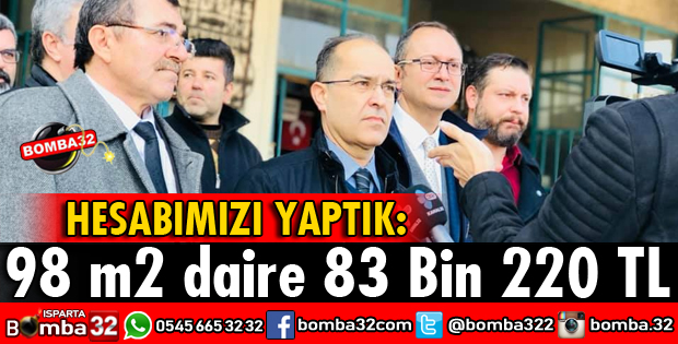 GÖKMENOĞLU TOPLU KONUT İLE İLGİLİ KONUŞTU