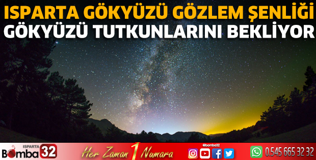 Gökyüzü Gözlem Şenliği tutkunlarını bekliyor