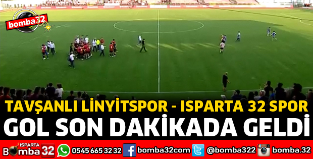GOL SON DAKİKADA GELDİ