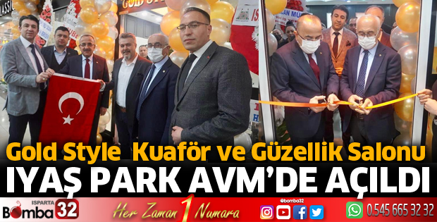 Gold Style Kuaför ve Güzellik Salonu açıldı