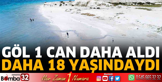 Gölde boğularak can verdi