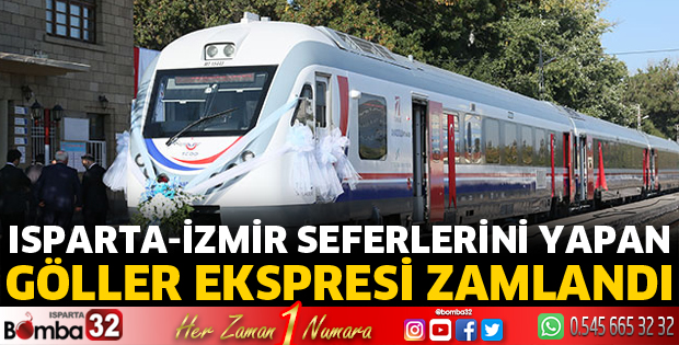 Göller Ekspresi zamlandı