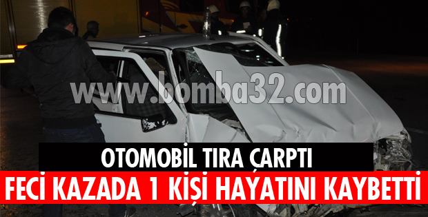 GÖLTAŞ KAVŞAĞINDA KAZA