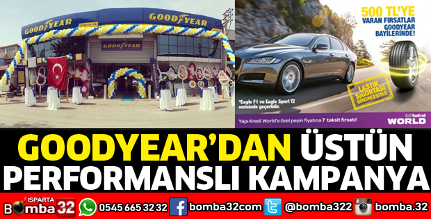 Goodyear’dan üstün performanslı kampanya