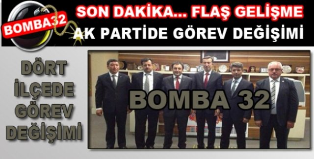 GÖREV DEĞİŞİMİ TAMAM...