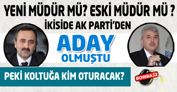 Görevine geri dönünce yeni müdür rapor aldı