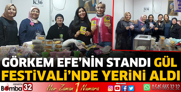 Görkem Efe Gül Festivali’nde yerini aldı