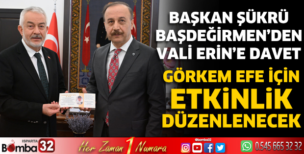 Görkem Efe için etkinlik düzenlenecek