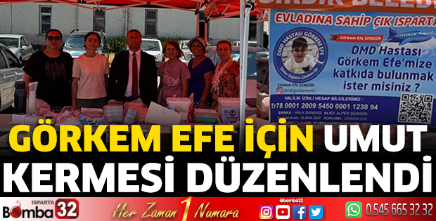 Görkem Efe için umut kermesi