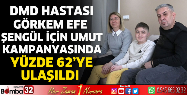 Görkem Efe'nin Kampanyasında Yüzde 62’ye Ulaşıldı