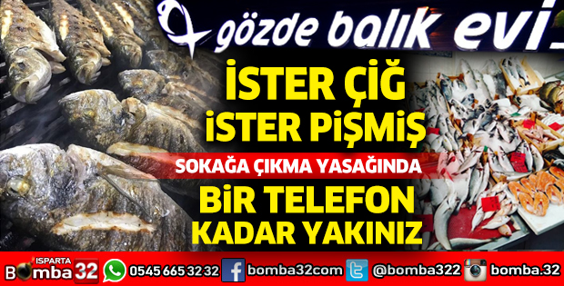 GÖZDE BALIK VE BALIK EVİ BİR TELEFON KADAR YAKININIZDA