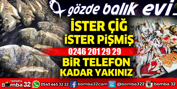 GÖZDE BALIK VE BALIK EVİ BİR TELEFON KADAR YAKININIZDA