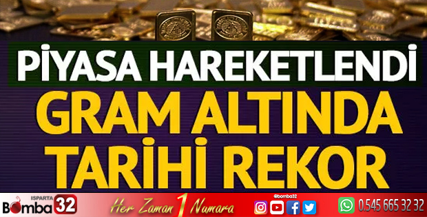 GRAM ALTINDA TARİHİ REKOR