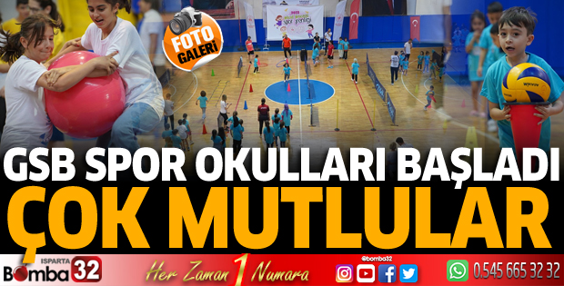 GSB Spor Okulları başladı