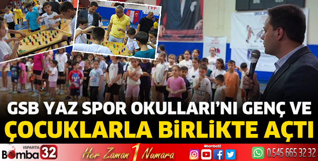 GSB Yaz Spor Okullar'ı açıldı
