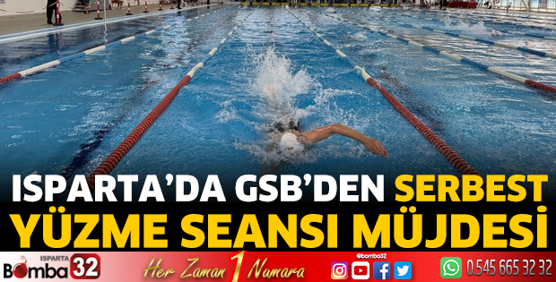 GSB'den yüzme seansı müjdesi 