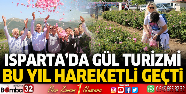 Gül Turizmi bu yıl hareketli geçti 