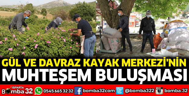 Gül ve Davraz Kayak Merkezi'nin muhteşem buluşması