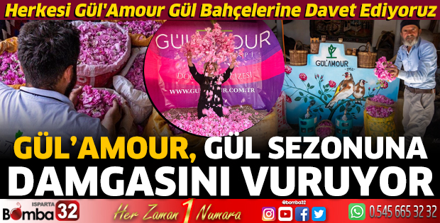Gül’Amour, gül sezonuna damgasını vuruyor