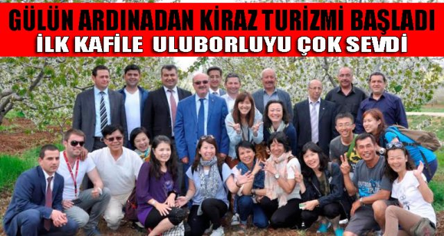 GÜL’ÜN ARDINDAN KİRAZ İÇİN DE İLK KAFİLE GELDİ