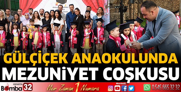 Gülçiçek Anaokulunda mezuniyet coşkusu