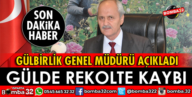 GÜLDE REKOLTE KAYBI YAŞANDI