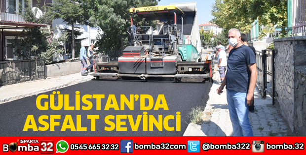 GÜLİSTAN ASFALTLANIYOR
