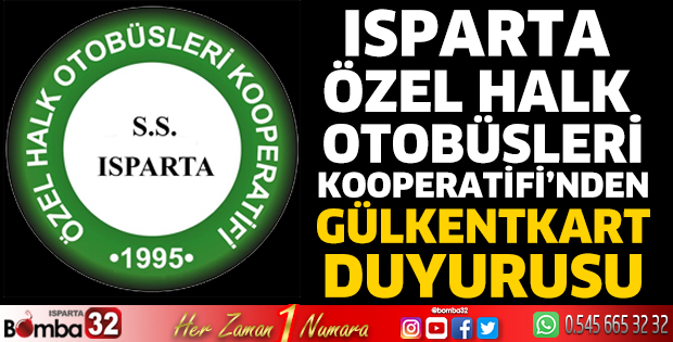 Gülkentkart duyurusu