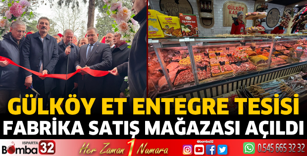 Gülköy Et Entegre Tesisi Fabrika Satış Mağazası açıldı 