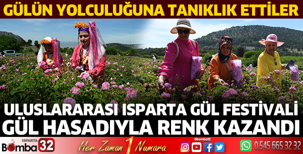 Gülün yolculuğuna tanıklık ettiler