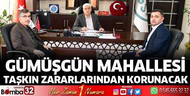 Gümüşgün mahallesi taşkın zararlarından korunacak