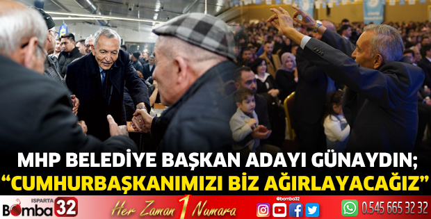 Günaydın; Cumhurbaşkanımızı biz ağırlayacağız