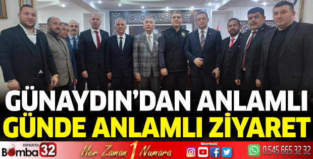 Günaydın’dan anlamlı günde anlamlı ziyaret