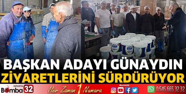 Günaydın’dan ziyaretler