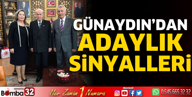 Günaydın'dan adaylık sinyalleri