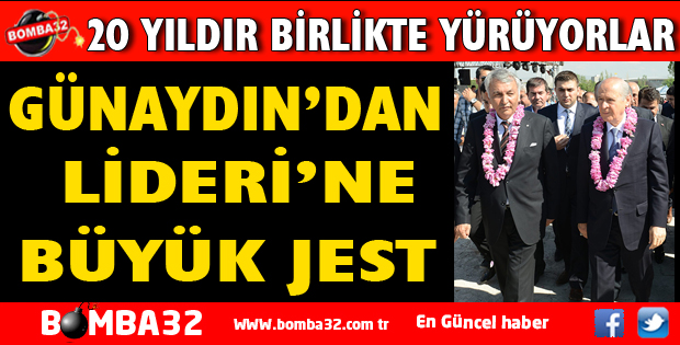 GÜNAYDINDAN BAHÇELİYE BÜYÜK JEST