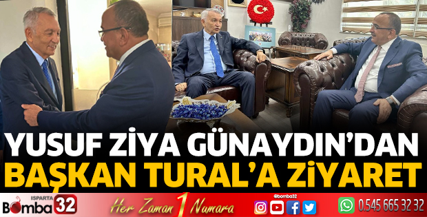 Günaydın'dan Başkan Tural'a ziyaret