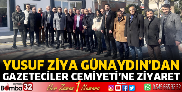 Günaydın'dan Gazeteciler Cemiyeti'ne ziyaret