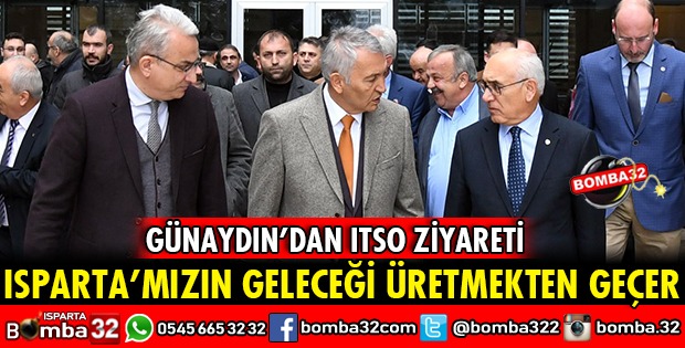 GÜNAYDIN'DAN ITSO ZİYARETİ