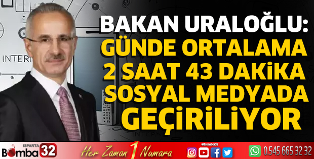 Günde ortalama 2 saat 43 dakika sosyal medyada geçiriliyor