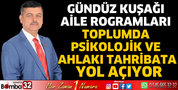 Gündüz kuşağı programlarına tepki