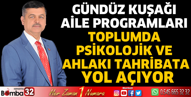 Gündüz kuşağı programlarına tepki