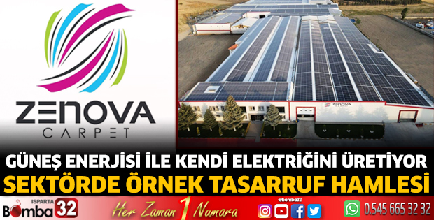 Güneş enerjisi ile kendi elektriğini üretiyor