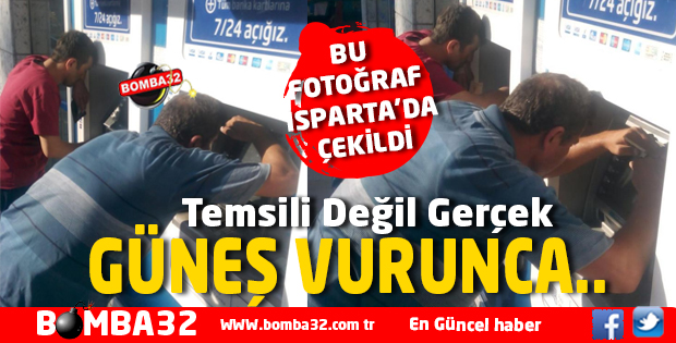 GÜNEŞ VURUNCA OLANLAR OLUYOR !
